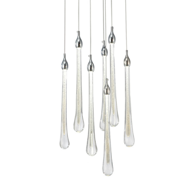 Подвесной светильник Delight Collection Teardrop OM801670-7-CH Подвесной светильник Delight Collection Teardrop OM801670-7-CH