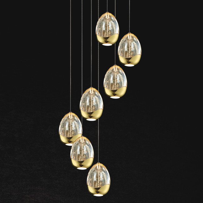 Подвесной светильник MD13003023-12A gold Подвесной светильник MD13003023-12A gold