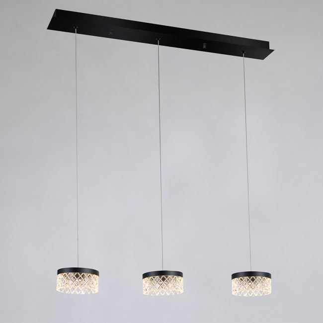 Подвесной светильник Delight Collection MD21020075 MD21020075-3B matt black Подвесной светильник Delight Collection MD21020075 MD21020075-3B matt black