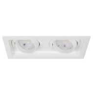 Встраиваемый светильник Arlight MS-VORTEX-BUILT-S170x90-2x12W Warm3000 (WH-WH, 20 deg, 230V) 057760