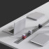 Встраиваемый шинопровод с выключателем Arte Milano Am-track-sockets 385205TBB/50 Black