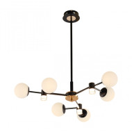 Подвесной светильник Arte Milano Ferrara 277010/6 BK/GD Подвесной светильник Arte Milano Ferrara 277010/6 BK/GD