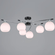 Потолочная люстра Illumico IL0638-6CSQ-24 CR BK LIBRA