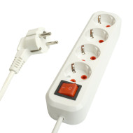 Удлинитель четырехместный Stekker Home 49358 Удлинитель четырехместный Stekker Home 49358