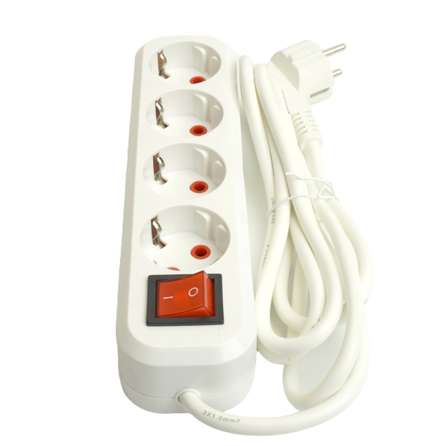 Удлинитель четырехместный Stekker Home 49358 Удлинитель четырехместный Stekker Home 49358