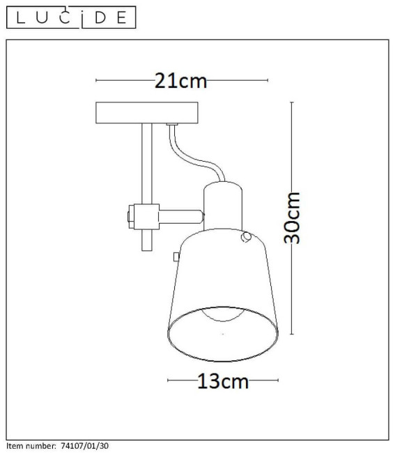 Спот Lucide QUINNY 74107/01/30 Спот Lucide QUINNY 74107/01/30