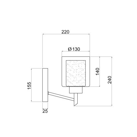 Бра Vele Luce Felice VL1425W01 Бра Vele Luce Felice VL1425W01