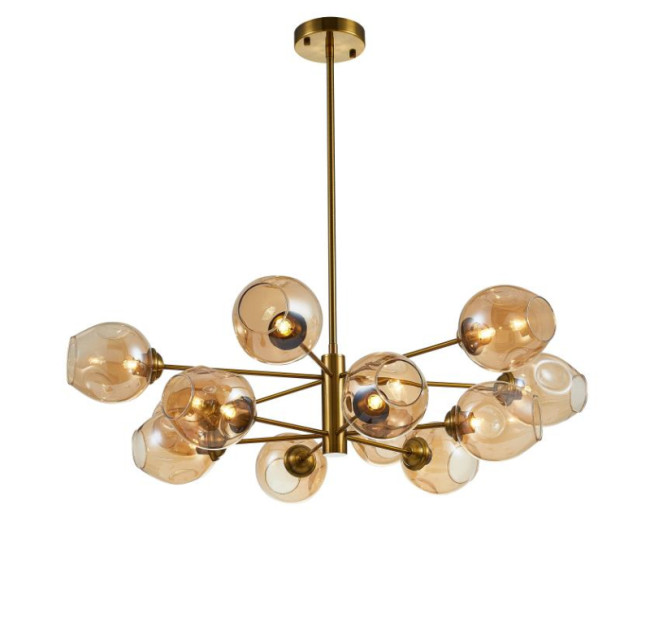 Люстра на штанге Simple Story 1048-12PL Люстра на штанге Simple Story 1048-12PL