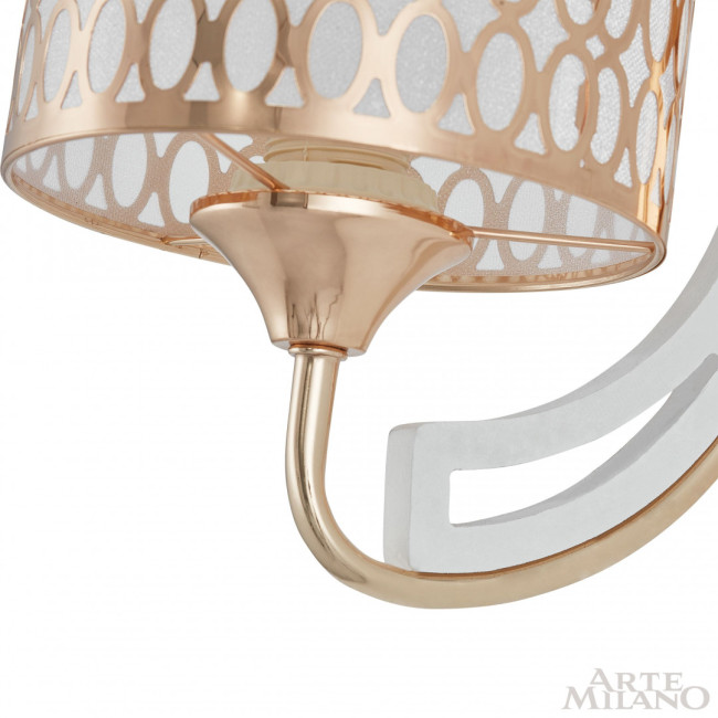 Бра Arte Milano Florentia-3387 303387/1W Wh/Gd