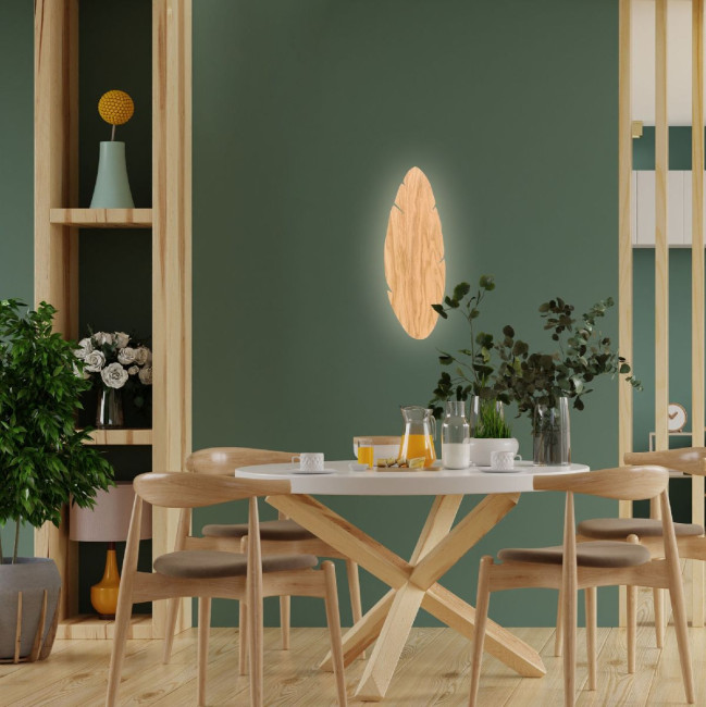 Настенный светильник TK Lighting 4678 Hoja Wood a065086 Настенный светильник TK Lighting 4678 Hoja Wood a065086