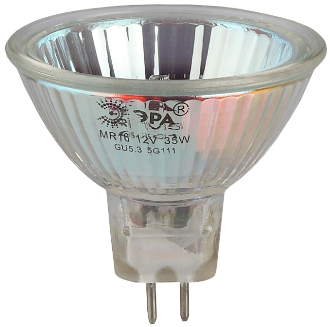 Лампа галогенная Эра GU5.3 75W 3000K GU5.3-JCDR (MR16) -75W-230V-CL C0027366 Лампа галогенная Эра GU5.3 75W 3000K GU5.3-JCDR (MR16) -75W-230V-CL C0027366