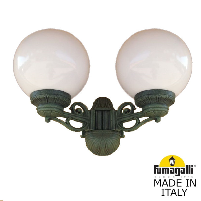 Уличный настенный светильник Fumagalli Globe 250 G25.141.000.VYF1R Уличный настенный светильник Fumagalli Globe 250 G25.141.000.VYF1R