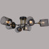 Потолочная люстра Reluce 38460-0.3-06 BK+COPPER