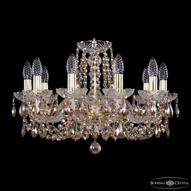 Подвесная люстра Bohemia Ivele Crystal 1402/10/195 G R721