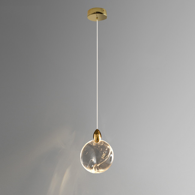 Подвесной светильник MT9176-1HB titanium gold