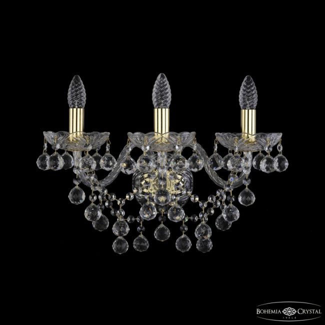 Бра Bohemia Ivele Crystal 1409B/3/195/XL G Бра Bohemia Ivele Crystal 1409B/3/195/XL G