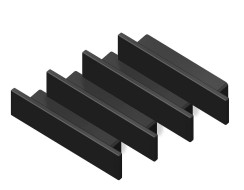 Заглушка (4 шт.) Ambrella Light Alum Profile GP8451 Заглушка (4 шт.) Ambrella Light Alum Profile GP8451