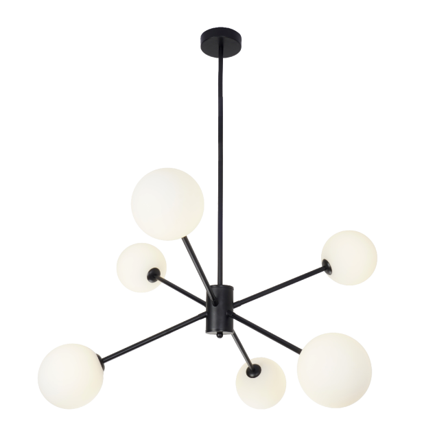Люстра на штанге Zortes Ragy ZRS.1883.6 Люстра на штанге Zortes Ragy ZRS.1883.6