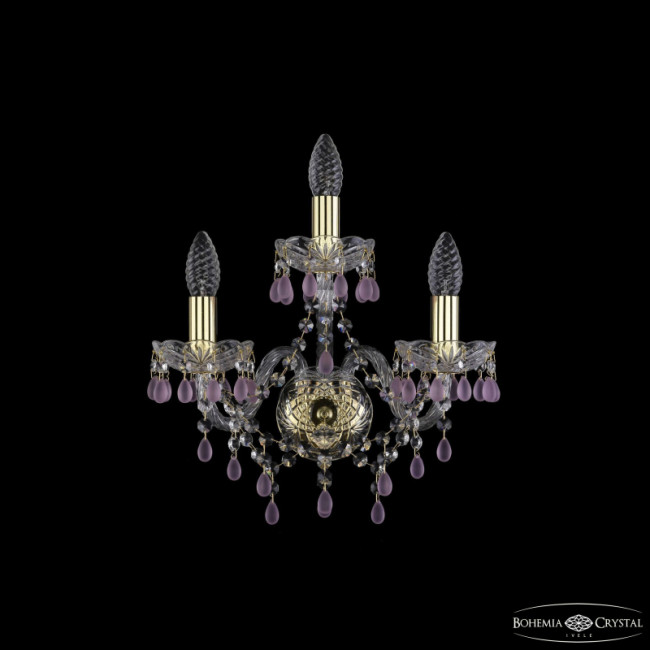 Бра Bohemia Ivele Crystal 1410B/2+1/141 G V7010 Бра Bohemia Ivele Crystal 1410B/2+1/141 G V7010