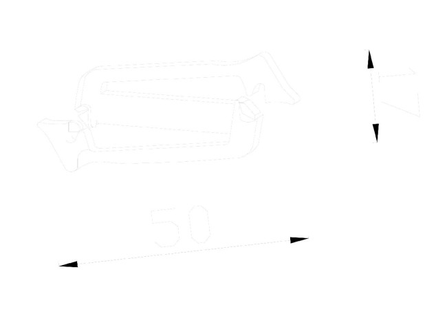 Заглушка для токопроводящего ремня Divinare Decorato D253206