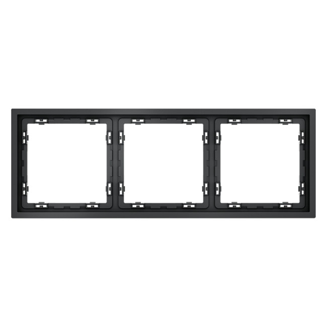 Рамка на 3 поста Voltum S70 VLS100307 (графит) Рамка на 3 поста Voltum S70 VLS100307 (графит)