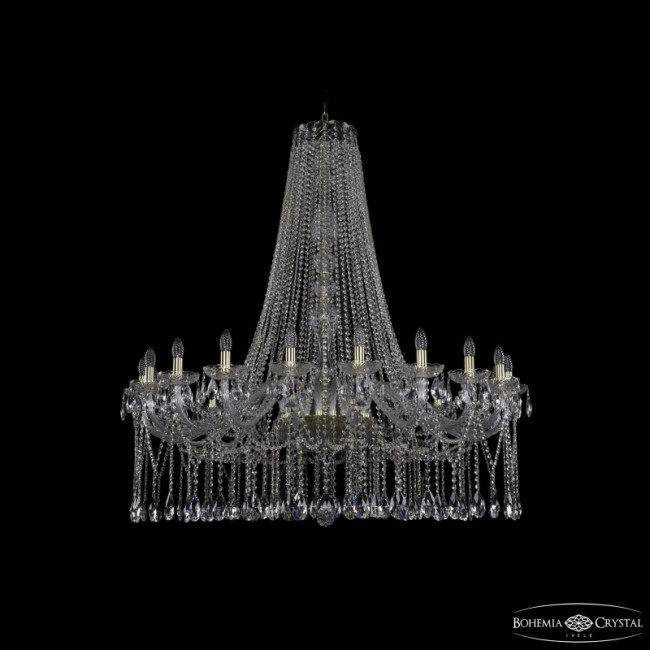 Подвесная люстра Bohemia Ivele Crystal 1413/20/460/h-136 G