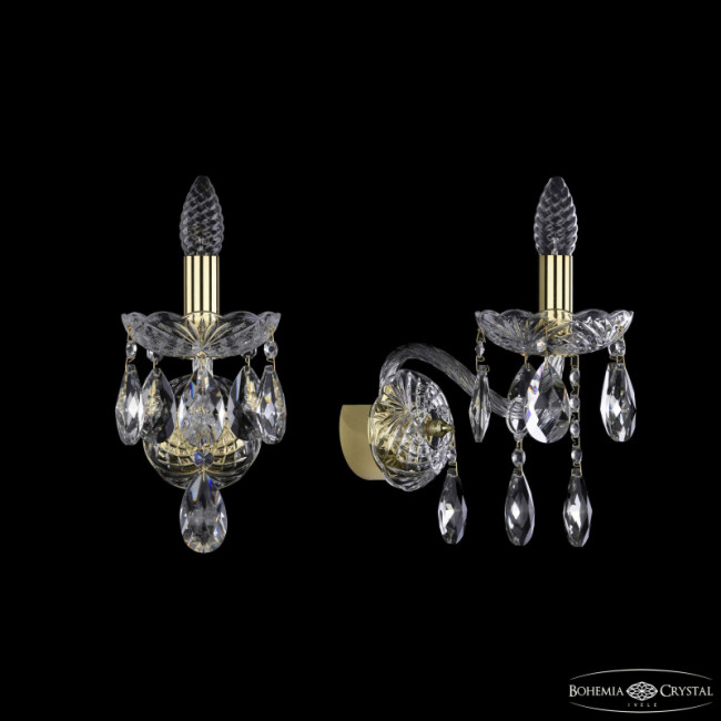 Бра Bohemia Ivele Crystal 1413B/1/165/XL G Бра Bohemia Ivele Crystal 1413B/1/165/XL G