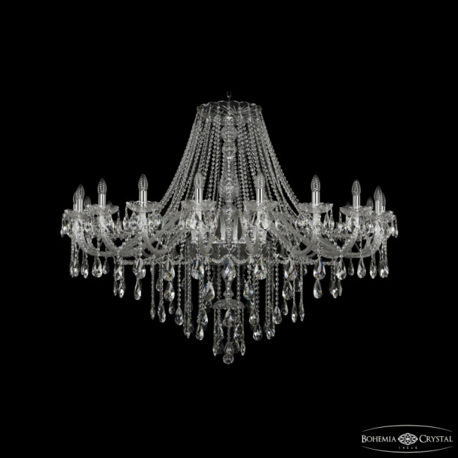 Подвесная люстра Bohemia Ivele Crystal 1415/20/530 Ni
