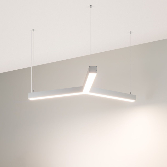 Линейный подвесной светильник Arlight SP-RAYS-3-HANG-5050-510-34W Day4000 049205 Линейный подвесной светильник Arlight SP-RAYS-3-HANG-5050-510-34W Day4000 049205
