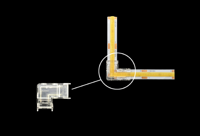 Набор угловых прижимных коннекторов Fiberli 12830204