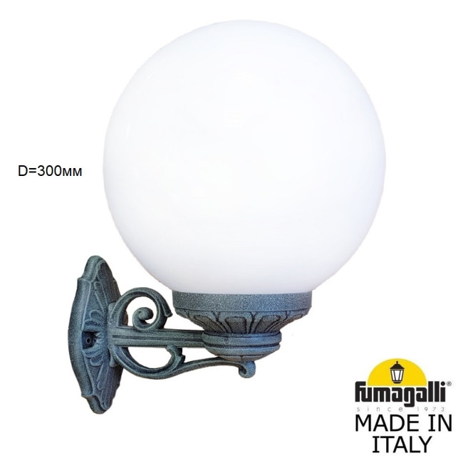 Уличный настенный светильник Fumagalli BISSO/G300 G30.131.000.VYE27 Уличный настенный светильник Fumagalli BISSO/G300 G30.131.000.VYE27