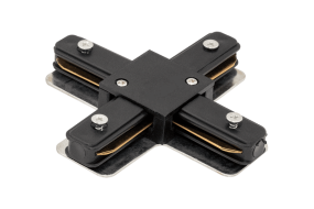 X-коннектор для однофазного трека DesignLed CN2-BL-X 003727 X-коннектор для однофазного трека DesignLed CN2-BL-X 003727