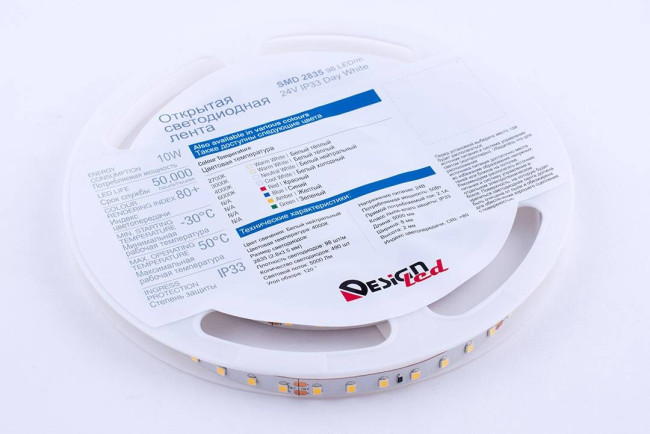 Светодиодная лента DesignLed DSG298-24-NW-33 000526 Светодиодная лента DesignLed DSG298-24-NW-33 000526