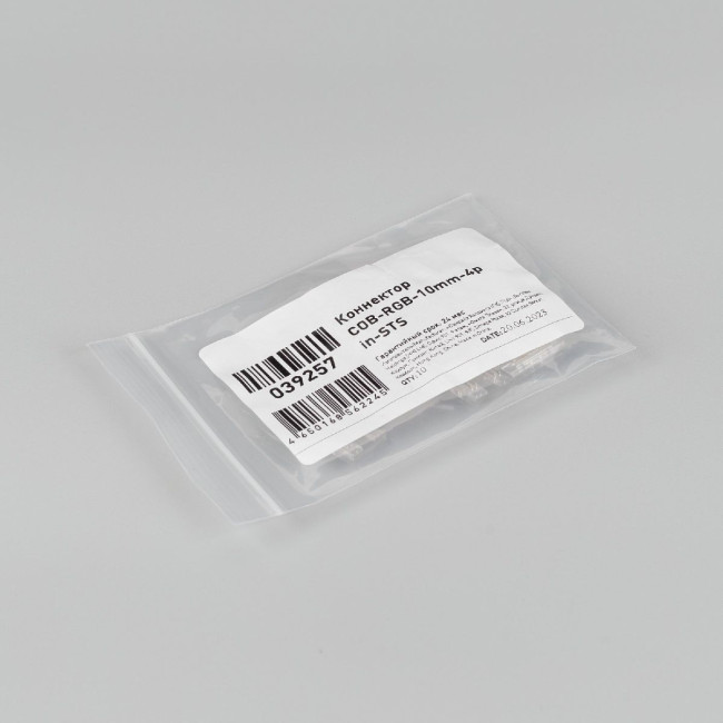 Коннектор Arlight COB-RGB-10mm-4pin-STS 039257 Коннектор Arlight COB-RGB-10mm-4pin-STS 039257