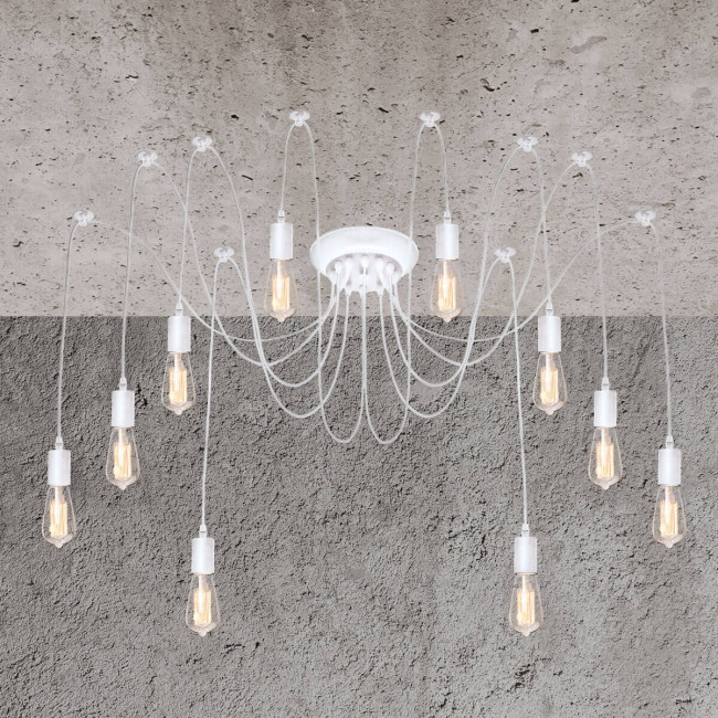 Подвесная люстра Loft IT Spider Loft1162W/10 Подвесная люстра Loft IT Spider Loft1162W/10