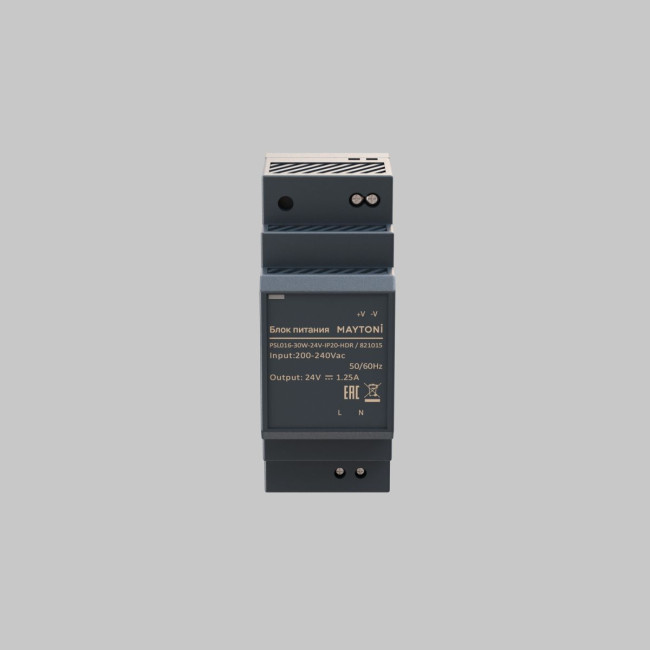 Блок питания Maytoni PSL016 30Вт DC24В IP20 821015