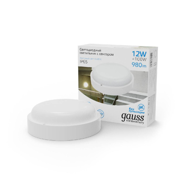 Уличный светодиодный светильник Gauss 126411312-S Уличный светодиодный светильник Gauss 126411312-S