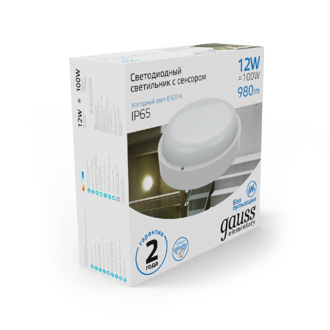 Уличный светодиодный светильник Gauss 126411312-S Уличный светодиодный светильник Gauss 126411312-S