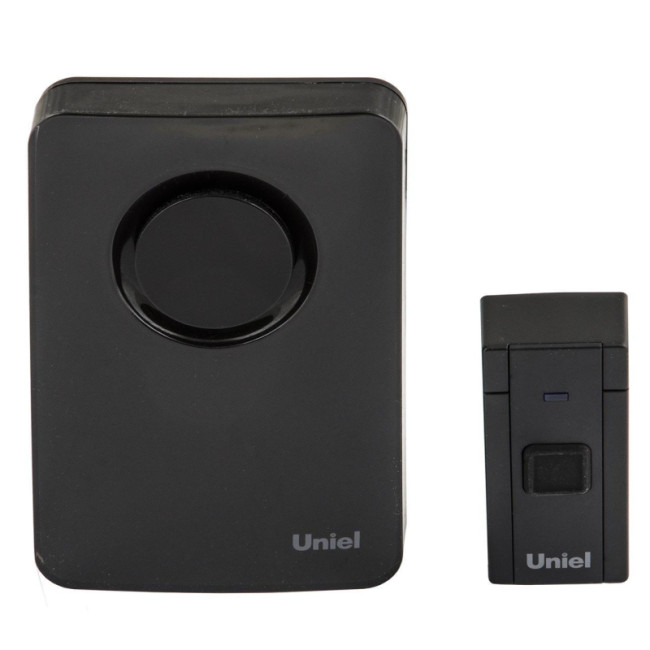 Звонок беспроводной (UL-00006433) Uniel UDB-014W-R1T1-36S-100M-BL Звонок беспроводной (UL-00006433) Uniel UDB-014W-R1T1-36S-100M-BL