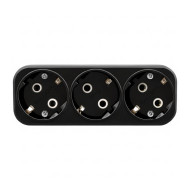 Разветвитель сетевой 3-местный Stekker 250V 16A ABS ADP16-23-20 50681