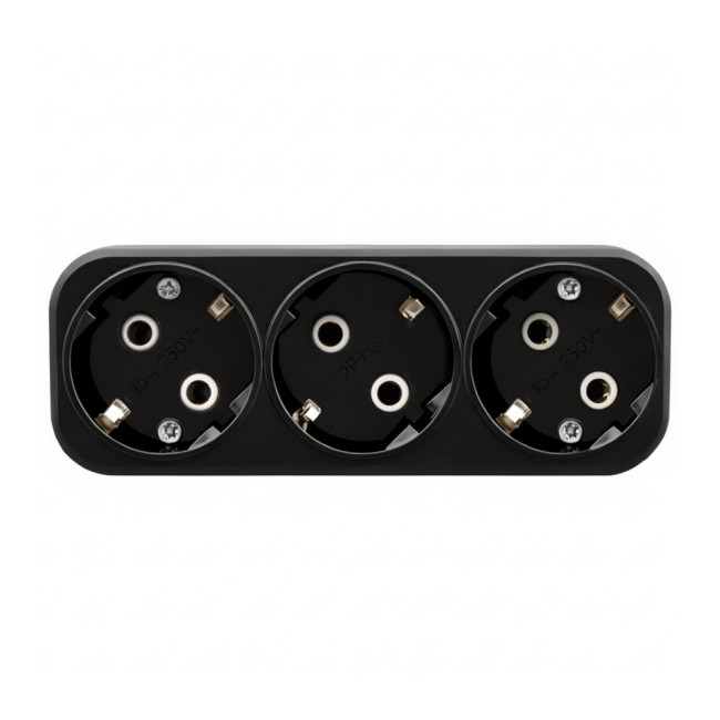 Разветвитель сетевой 3-местный Stekker 250V 16A ABS ADP16-23-20 50681 Разветвитель сетевой 3-местный Stekker 250V 16A ABS ADP16-23-20 50681