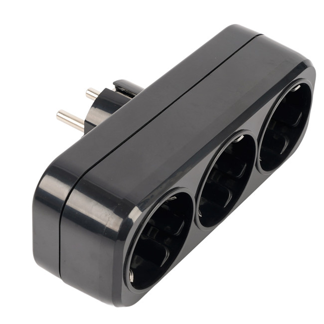 Разветвитель сетевой 3-местный Stekker 250V 16A ABS ADP16-23-20 50681 Разветвитель сетевой 3-местный Stekker 250V 16A ABS ADP16-23-20 50681