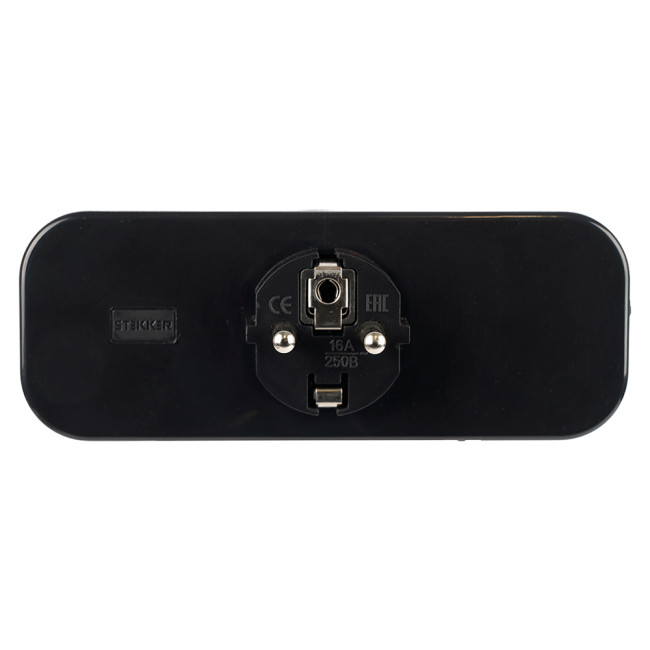Разветвитель сетевой 3-местный Stekker 250V 16A ABS ADP16-23-20 50681 Разветвитель сетевой 3-местный Stekker 250V 16A ABS ADP16-23-20 50681