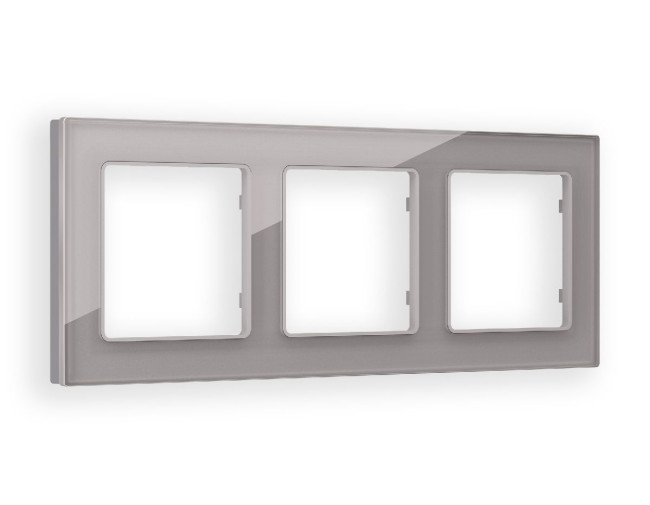 Рамка трехместная Ambrella Volt Platos AF330503 Рамка трехместная Ambrella Volt Platos AF330503