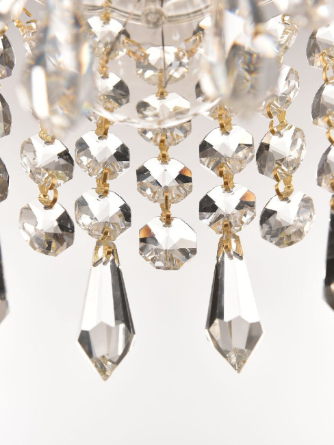 Подвесной светильник Bohemia Ivele Crystal 14781P/16 G Drops Подвесной светильник Bohemia Ivele Crystal 14781P/16 G Drops