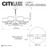 Подвесная люстра Citilux Sherman CL436172