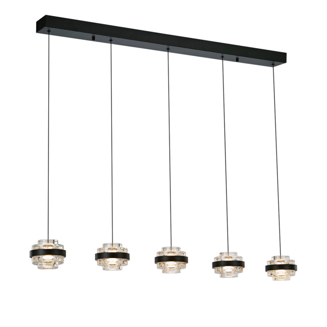 Подвесной светильник MD22030002-5B black/clear Подвесной светильник MD22030002-5B black/clear
