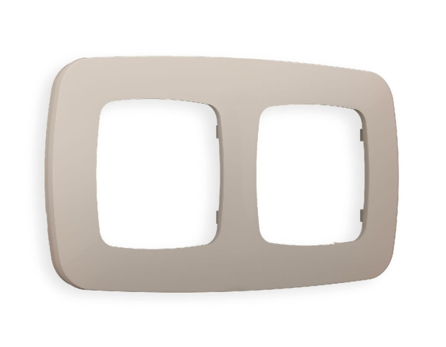 Рамка двухместная Ambrella Volt Ecta OF140362 Рамка двухместная Ambrella Volt Ecta OF140362