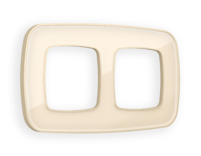 Рамка двухместная Ambrella Volt Coint OF640302 Рамка двухместная Ambrella Volt Coint OF640302