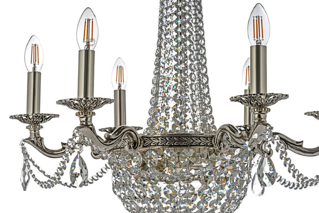 Подвесная люстра Arti Lampadari Amelia E 1.6.6.502 SB Подвесная люстра Arti Lampadari Amelia E 1.6.6.502 SB